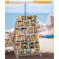 thumbnail image 2 of Garfield Beach Towel, 30'x60', Collage Beach Towel, 2 of 6