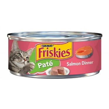 Friskies 5000042334 Salmon Dinner Pate 1 Single Can in 5.5 Ounce Wet Cat Food