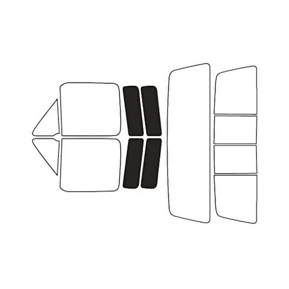 Avery Dennison NR Nano Ceramic IR Window Tint Kit Compatible with Ford F-150 1980-1991 (2 Door) -