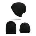 thumbnail image 3 of Fnooota Mens Knit Beanies, Stretch Windproof Warm Fashion Mens Winter Hats Black Size Free Size, 3 of 3