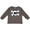 Charcoal Grey, variant on Inktastic Fun Skull and Crossbones Boys or Girls Long Sleeve Toddler T-Shirt