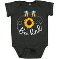 thumbnail image 3 of Inktastic Bee Kind Bees and Sunflower Boys or Girls Baby Bodysuit, 3 of 5