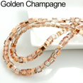 thumbnail image 4 of 100 Pcs Cube Crystal Rhinestone Loose Spacer 4mm Beads DIY Jewelry Findings, 4 of 7