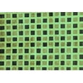 thumbnail image 1 of Ahgly Company Indoor Rectangle Oriental Turquoise Blue Modern Area Rugs, 7' x 9', 1 of 4