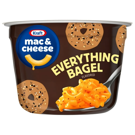 Kraft Everything Bagel Flavored Mac & Cheese Macaroni and Cheese, 2.05 oz Cup