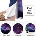 thumbnail image 4 of Peel and Stick Wallpaper Universe filled stars nebula Modern Art Wall Mural Decor Self Adhesive and Removable 69in x 98in, 4 of 8