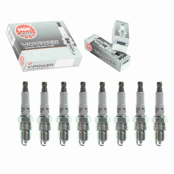 8 pc NGK 2771 V-Power Spark Plugs for 1765241 1835124T 1835720T 1835930T 203 23 23BP 24 276 2CR43TS 2R44TS 3303 4004 4018 4018-2 4024 406 406C2 406S 4204 576 6224 704 723 724 7564 7569 7969 AR23 AR24