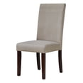 thumbnail image 1 of Emporia Beige Microfiber Dining Chair (Set of 2), 1 of 4