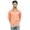 Peach, variant on Atasi Ethnic Men's Short Kurta Full Sleeve Collar Neck Cotton Fuchsia Shirt-Small