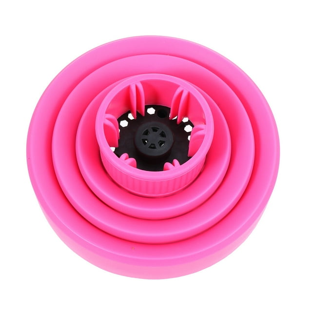 Shisuyan Universal Hairdiffuser Attachment Pink 1Set 5.3Inch Outer Diameter