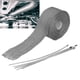 thumbnail image 4 of Envoltura De Cabecera De Escape, Cinta Aislante De Envoltura Térmica De 5 M Para Motocicleta De Automóvil, Fibra De Vidrio Con Brida De Acero De aleación Que Reduce La, 4 of 7