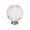 Pink, variant on Pink 30Mm Glass Cabinet Pull Handle, Alloy Base Knob for Drawer, By Meiiso, Large Inventory!