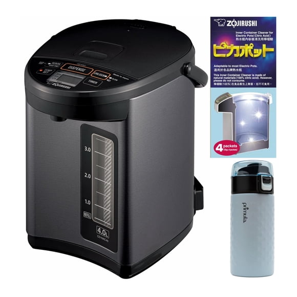Caldera de agua Zojirushi CD-NAC40BM Micom 4L con limpiador y vaso