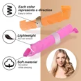 thumbnail image 2 of Heatless Spiral Hair Curlers with Styling Hooks, Plastic, 12 in., 40 Pack, 2 of 6