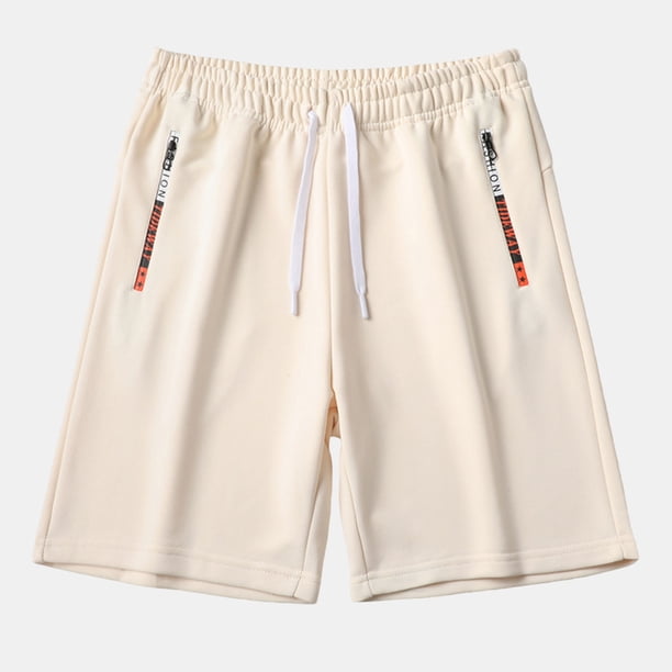 Fiudx Pantalones Cortos Deportivos para Hombre, Transpirables y Ligeros, con Bolsillos con Cremallera, Estilo Corto, Perfectos para Gimnasio, Correr y Nadar, Ideales para Un Estilo de Vida Activo, Ro