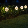 thumbnail image 2 of Wintergreen Lighting G50 OptiCore Heavy Duty Shatterproof Warm White LED Pathway Light Kit, 25 Lights, 25 ft, 2 of 7