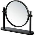 thumbnail image 1 of Gatco 1391MX Table Mirror, 7.5" Dia, Matte Black, 1 of 5