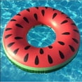 thumbnail image 4 of Pool Ring Inflatable Donut Rubber Ring Float Lilo Toys Dohnut Tube Adults Kid WWB, 4 of 5