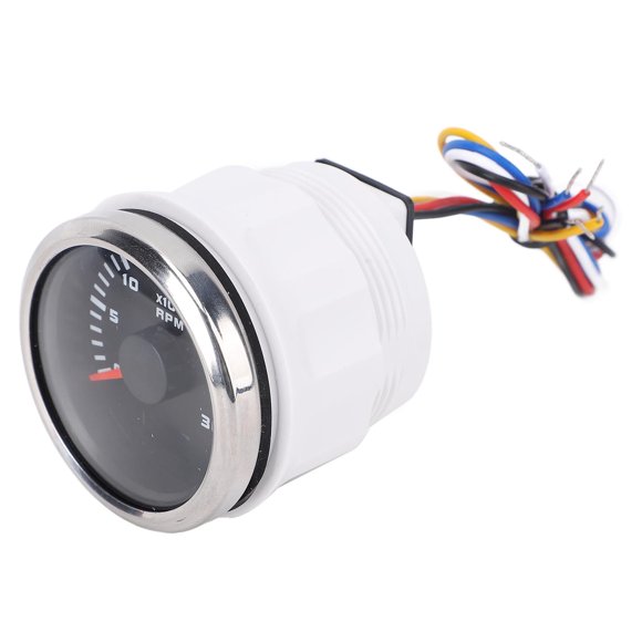 52mm Tachometer Gauge with Hour Meter for Truck Tractor Car Boat 3000RPM 7 Color Backlight
