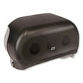 thumbnail image 2 of Tork-Tork Twin Standard Roll Bath Tissue Dispenser,12.75 x 5.57 x 8.25, Smoke (59TR), 2 of 8