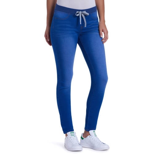 Lei ribbed waist pull on jeans 2025