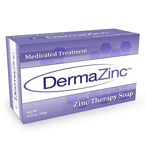 DermaZinc Therapy Soap, Zinc Soap for Skin, Skin Disorder Relief Soap