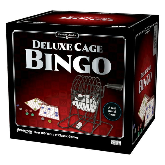 Pressman Premium Classics: Deluxe Cage Bingo