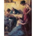 thumbnail image 2 of Frederick Coffay Yohn 19x24 Gold Ornate Framed and Double Matted Museum Art Print Titled - A Roman Scene, 2 of 4