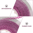 Tersarium 1pc Dental Orthodontic Elastic Ultra Power Chains High