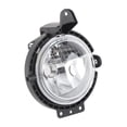 thumbnail image 4 of Front Bumper Fog Light, Weatherproof Round Fog Lamp ABS Plastic Sturdy High Transmittance 63179802163  for Car, 4 of 7