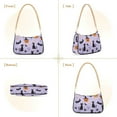 thumbnail image 7 of FORMRS Womens Shoulder Bag with Chain Strap Clutch Purse Cute Tote Handbag, Purple Halloween Pumpkin, 7 of 7