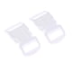 thumbnail image 5 of 40 Unids Blanco Negro Plástico Hebilla Curva DIY Craft Correas Lado Hebilla De Liberación Rápida Para s Bolsa Y Engranaje, Fuerte Y Dur Zulema DIY Hebilla lateral curvada, 5 of 8