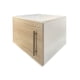 thumbnail image 1 of Gabinete Flotante para Baño Sin Llave Y Ovalin (Blanco/Encino Polar) DECOMOBIL GABINETE DE ALMACENIMIENTO, 1 of 4