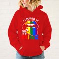 thumbnail image 3 of Nueva sudadera con capucha con estampado Lgbt I Licked It So It'S Mine para mujer y hombre, sudadera de manga larga informal, sudadera Harajuku, 3 of 5