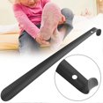 thumbnail image 3 of 42cm Metal Stainless Steel Shoe Horn Long Handle Shoe Lifter Spoon BlackBlack, 3 of 5