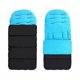 thumbnail image 4 of Saco de dormir Universal para cochecito de bebé, almohadilla cálida para silla de paseo, color negro, 4 of 4