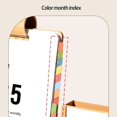 thumbnail image 4 of Calendario de escritorio Ywbawe 2025, adorno de escritorio, calendario de escritorio de madera con tarjeta perforada, liquidación de calendarios, ofertas de hoy, Prime, 4 of 6
