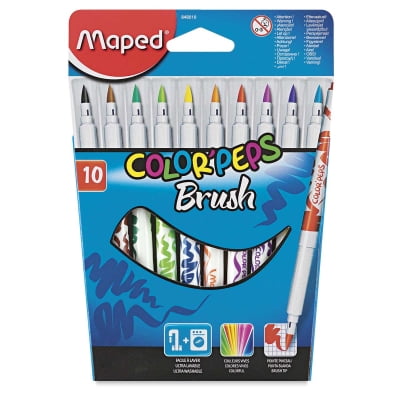Brush Map - Maped Color'Peps Brush Markers - Set of 10