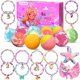 thumbnail image 1 of Bombas de baño Santrela Unicorn con joyas y juguetes para niñas de 3 a 8 años, 1 of 4