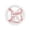 B004- Style D, variant on Dog Toys, Indestructible Dog Toys, Soccer Ball Football Dog Toys, Dog Toys Balls, Ball Dog Toys 3 Inch Diameter Tough Chew Dog Ball, Textured Nubs Support Dog Dental Health to