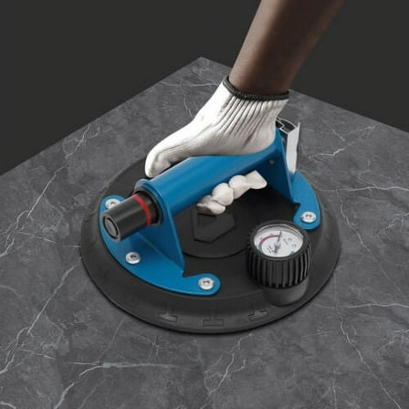 8" Vacuum Suction Cup Lifter Tool Heavy Duty for Lifting Glass Granite Tile