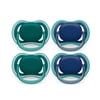 Philips Avent Ultra Air Pacifier - 4 X Light, Breathable Baby Pacifiers For Babies Aged 6-18 Months, Bpa Free with Sterilizer Carry Case (Model SCF085/52)