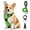 Green, variant on BRIOPAWS Dog Harness, No Pull Puppy Dog Vest Harness, Reflective No-Choke, Essential Pets Accessories with Easy Control Handle,Pink