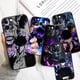 thumbnail image 2 of Funda de Anime para iPhone de Apple, cubierta suave negra, Solo nivelación, 15, 14, 13, 12, 11, Mini, XS, XR, X, 6S, 6 Pro, Max Plus, 2 of 5