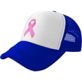 thumbnail image 1 of Cancer Awareness Mesh Back Trucker Cap Baseball Cap, 1 of 8