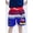 Red and Navy Nautical Stripe Mickey Mouse, variant on Disney Mickey Mouse Swim Trunks Bathing Suit UPF 50 Infant to Little Kid