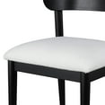 thumbnail image 6 of Beautiful Drew Dining Room Chair by Drew Barrymore, Rich Black Finish, 2 Pack, 6 of 13