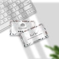 thumbnail image 3 of Koyal Wholesale Thank You For Supporting My Small Business Cards, Neutral Abstract Flowers, 100-Pack, 2 x 3.5- Inch, 3 of 5