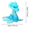 thumbnail image 3 of 3D Printed Mini Little Sea Model Cool Hinge Mini Little Sea Statue 3.74 Inches With Mobile Joints For Christmas Desktop Decoration Toys, 3 of 5