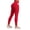 Aurora Red, variant on Secretsculpt Butterlift Workout Leggings Pockets 25" No Front Seam High Waist Womens Yoga Pants Scrunch Butt